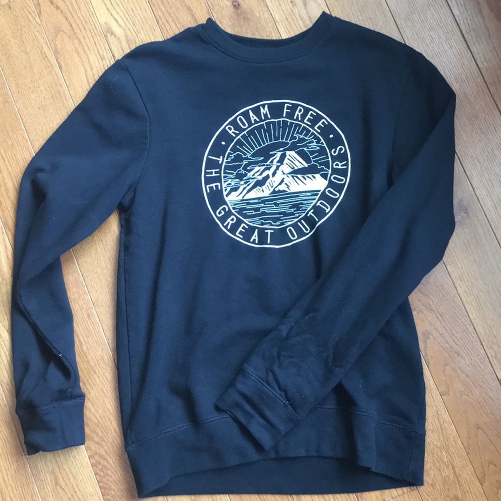 Old Navy Black Pullover Sweater